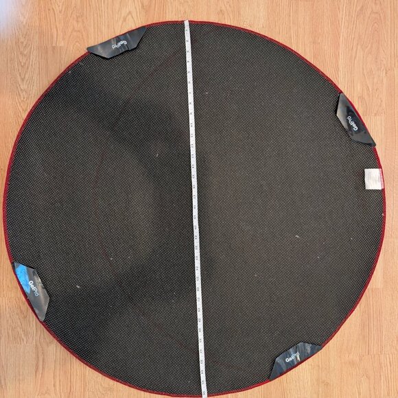 Circle Christmas Rug By Temptations Brand New In Sealed Packaging - Picture 2 of 3